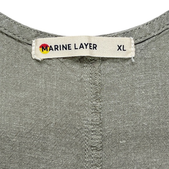 Marine Layer Hemp Blend Sydney Jumpsuit Size XL - Picture 6 of 11